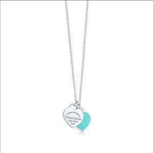 Tiffany & Co. Mini Double Heart Necklace
